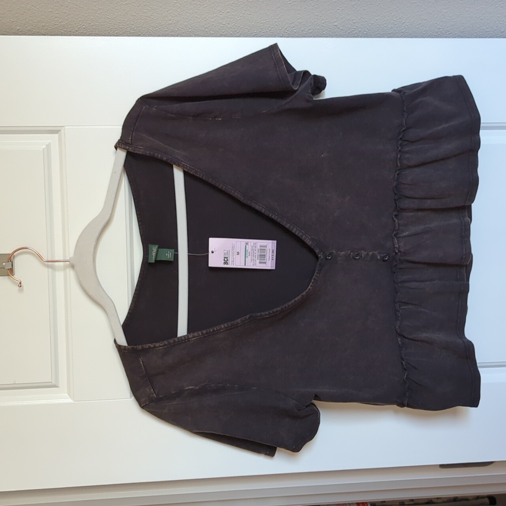 women jersey crop top